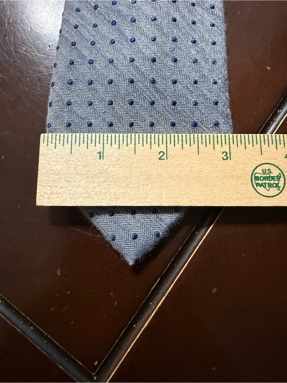 Tommy Hilfiger Red Striped & Light Gray Dot Tie Duo